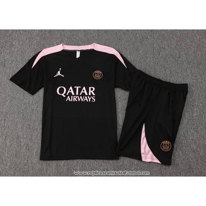Fato de Treino
 Paris Saint-Germain Jordan 2024-2025 Manga Curta
 Preto
 - Calcas Curta
